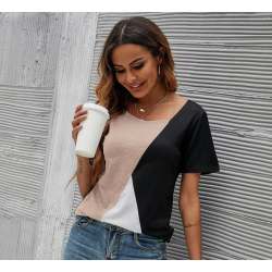 T-shirt blocs de couleur