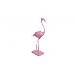 Statue flamant rose en...